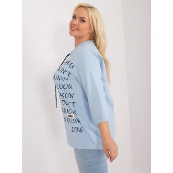 Dámská košile Halenka RV BZ 9450.36 světle modrá jedna velikost