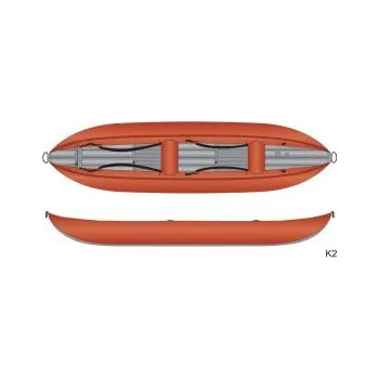 Kajak Gumotex K2 N dle obrázku kajak + ZDARMA TRANSPORTNÍ VAK, PUMPA a DOPRAVA!!!