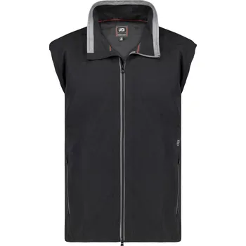 Pánská bunda ADAMO vesta pánská 159906 nadměrná velikost 8XL černá