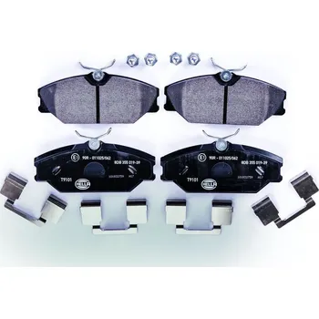 Brzdová destička Sada brzdových destiček, kotoučová brzda HELLA PAGID 8DB 355 019-391