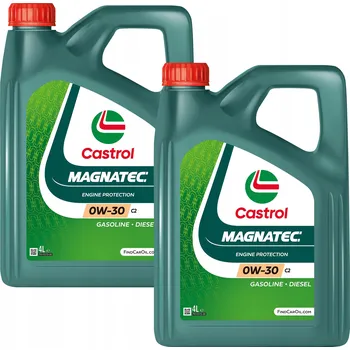 Motorový olej Motorový olej Castrol Magnatec 0W-30 C2 4L + 4L
