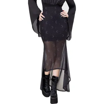 Dámská sukně sukně dámská KILLSTAR - Serenade Of Shadows - Black - L