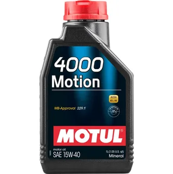 Motorový olej Motorový olej Motul 4000 Motion 15W-40, 1L