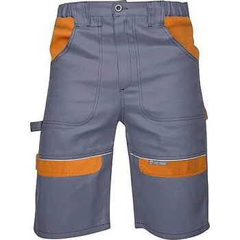 pracovní kraťasy COOL TREND šortky šedo-oranžové