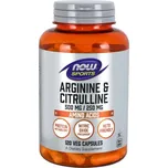 NOW Foods Arginine & Citrulline 120 kaps. 120 kaps.