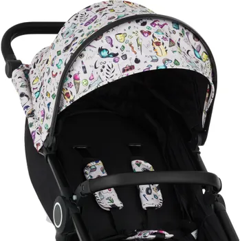 Přeprava dětí PETITE&MARS Stříška ke kočárku Street2 Limited 100 Tattoo