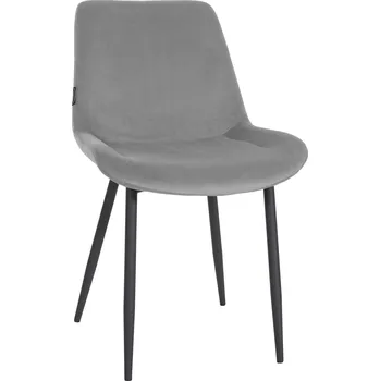 Jídelní židle Jídelní židle Victoria - samet | šedá
