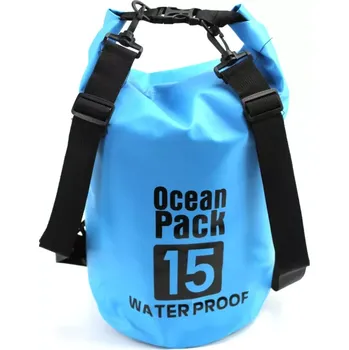 kempingová židle Ocean Pack, vodotěsný vak 15L modrý (OCP15B)