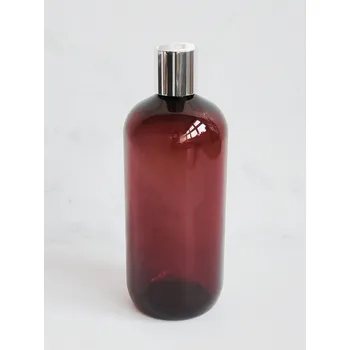 Dávkovač mýdla Dávkovač mýdla BELA 500 ml hnědý s bílo-stříbrným DISC TOP