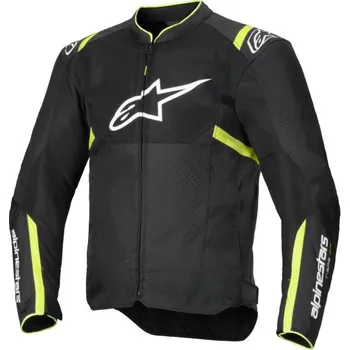 Moto bunda Bunda T-SPS AIR V2, ALPINESTARS (černá/žlutá fluo) 2026 (Velikost: S)