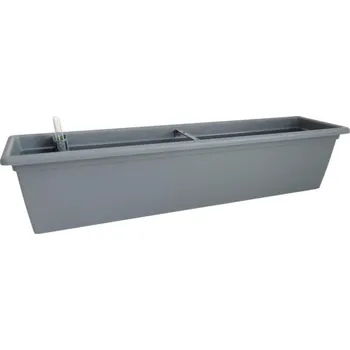 Truhlík Samozavlažovací truhlík Magnolie 60 cm, kamenná šedá