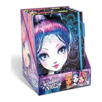 kreativní sada Nebulous Stars Deníček s černými stránkami