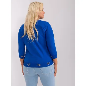 Dámská košile Halenka RV BZ 9135.47 kobalt jedna velikost