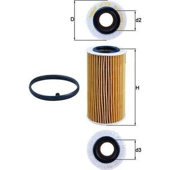 Olejový filtr Olejový filtr MAHLE OX 370D1