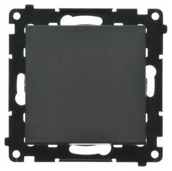 vypínač Schodišťový přepínač 10AX 250V, černý matný, Simon 55 TW6.01/X/149 Kontakt-Simon