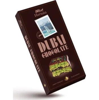 Čokoláda _ Hernan Chocolate Dubai Dubajská čokoláda 185g Záruka min.trv. 3/2026
