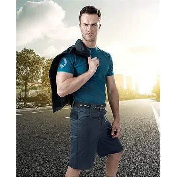 pracovní kraťasy 4TECH šortky šedé