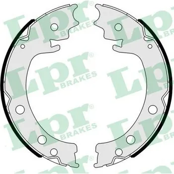 Brzdová čelist Sada brzdových čelistí, parkovací brzda LPR 01041