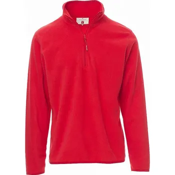 Pánská mikina SOFT+ ČERVENÁ mikina fleece