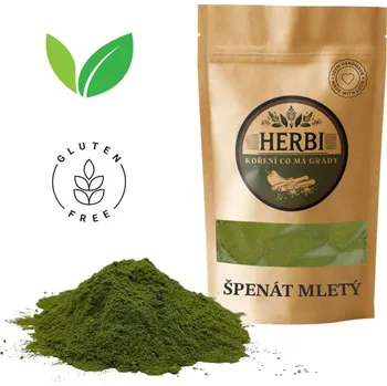 Koření Herbi Špenát mletý, 50 g – svěží zelená síla pro tvoji kuchyň
