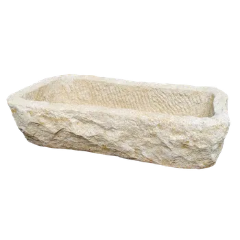 Zahradní dekorace Umělý pískovec Zahradní koryto / květináč V. 56x28cm