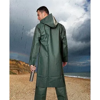 Zdravotnický plášť AQUA 106 Voděodolný plášť zelená