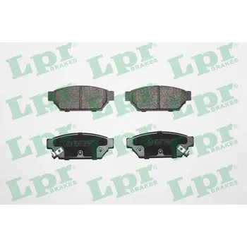 Auto-moto Sada brzdových destiček, kotoučová brzda LPR 05P547