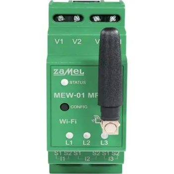 Zabezpečení domácnosti Měřič spotřeby elektrické energie Zamel Supla MEW-01 MRP WiFi 3F+N