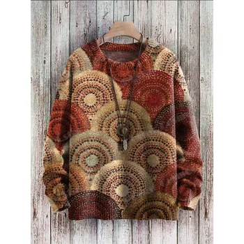 Dámský svetr Unisex svetr s potiskem CS1112 veverka Velikost: 4XL, Barva (Varianta): Svetr 6