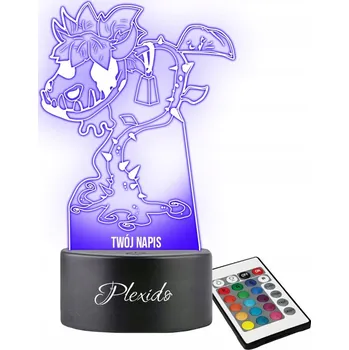 Lampička Noční lampa Plexido vícebarevná