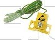 Držák uzemňovacího zařízení, vázací sloupek M5, bez odporu, 2314 - 101005811