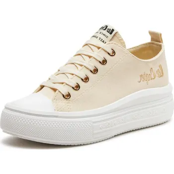 Dámské tenisky DÁMSKÉ TENISKY LEE COOPER LCW-24-44-2464 BÉŽOVÁ Barva: BÉŽOVÁ, Velikost: 39