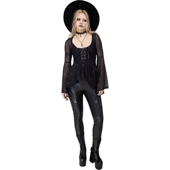 Dámské kalhoty kalhoty dámské KILLSTAR - Vaultlum - Black - XS