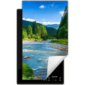 Obraz Ochranná podložka na indukci dekorativní, rolovací do kuchyně, potisk 30x52 cm wm0364