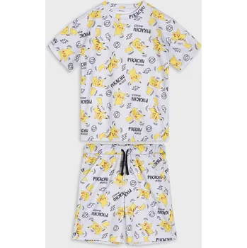 Sinsay - Žerzejová souprava Pokémon - šedá - 838CG-09X - 838CG-09X-110