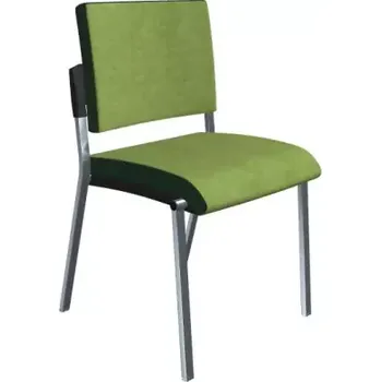 Konferenční židle Square VIP - šedý plast - SLEVA 3% s kodem radost25