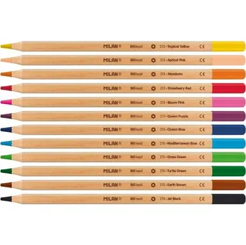 Pastelka Sada pastelky kovových PASTELKY , 12 barev MILAN