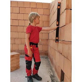 Chlapecké kalhoty 4Xstretch kalhoty dětské červené