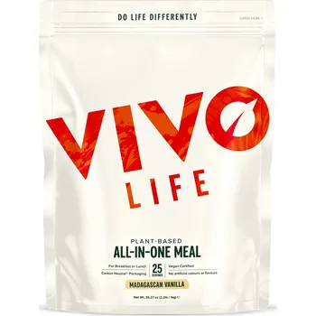 Vivo Life WHOLE MEAL Vanilka - Nutričně kompletní VEGAN PROTEIN jídlo (1000 g)
