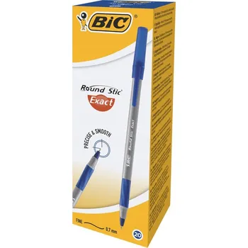 Automatické Propiska MODRÁ náplň kusů 20 kancelářských BiC