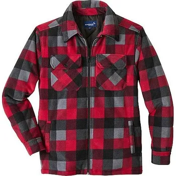 pracovní blůza CALLAN Termokošile červená kostka