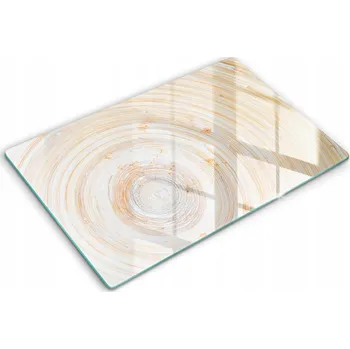 Obraz Dekorativní Krycí Deska z Tvrzené Sklo na Krájení XXL 80x52 cm Textura dřeva