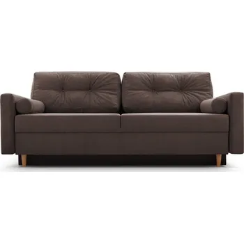 Pohovka Rozkládací pohovka PALEO tmavě hnědá