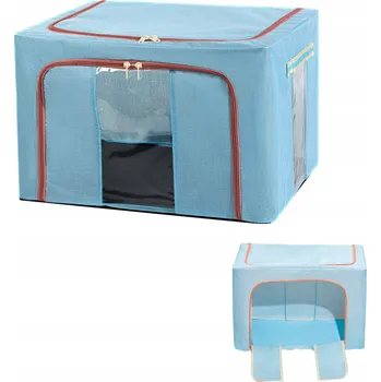 Obraz SKLÁDACÍ ORGANIZÉR NA ZIP 66L S UCHYTY A PRŮHLEDNÝMI OKÉNKY