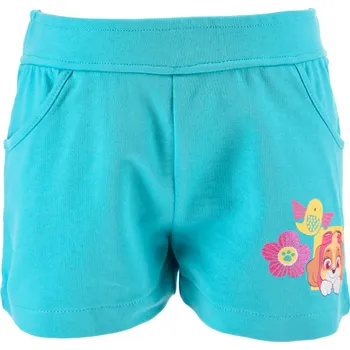 Dívčí kraťasy Dívčí šortky PAW PATROL PARADISE tyrkysové Velikost: 98