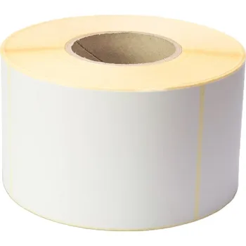 Speciální papír Etikety 100x150mm, vellum, bílá, D76, 1000 ks na roli