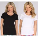 EVONA Dámské triko Mona Barva: 023-čierna, Velikost: 2XL