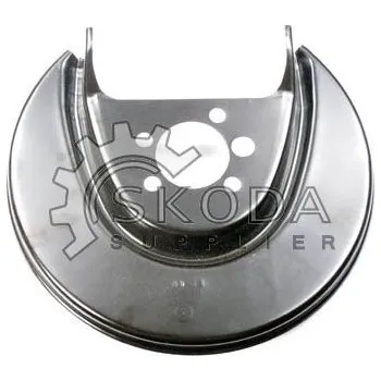 Brzdový kotouč Ochranný plech proti rozstřikování, brzdový kotouč ŠKODA Original OEM 6R0615611D
