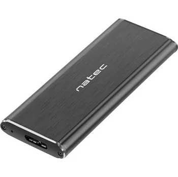 Příslušenství pro datový nosič Externí box pro SSD Natec RHINO M.2 NVME LITE USB-C 3.1 GEN2, hliníkové tělo