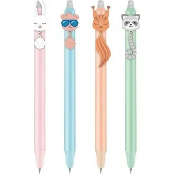 Kuličkové pero gumovací Fun, 0,5, modré